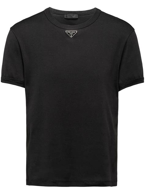 black and red prada t shirt|Prada t shirt men's sale.